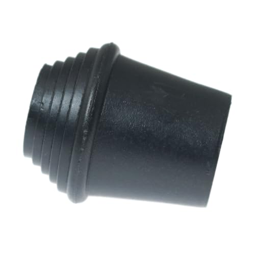 RLECS - 2 juegos de patas para bombo con tacos antideslizantes de goma y tuercas de fijación, diámetro 1,3 x 1,14 pulgadas, accesorios profesionales para instrumentos musicales miniatura 5