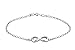 Produktbild Miore Damen-Armband Damen 925 Sterling Silber Infinity Armband 925 Silber 19 cm - MSF033B