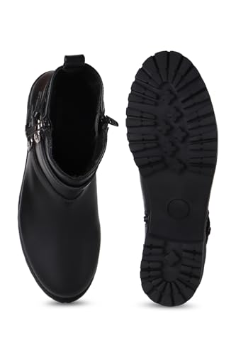Image of Allen Solly womens Allen Solly Women Boots Mid Calf Boot