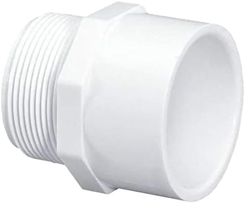 Amazon.com: PVC Male Adapter 1 Inch (5-Pack), Pipe Fittings (Socket x ...
