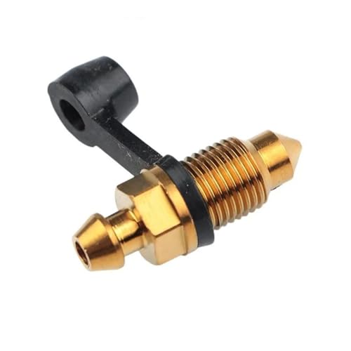 Vis de purge d'air M10 x 1.25 moto en inox pour éliminer les bulles de frein