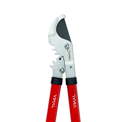 Vimal Professional Bypass Lopper With Lightweight Durable Handle Compound Action, Chops Thick Branches with Ease, Garden tools for home gardening - Tree prunning Tools