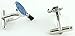 MasGemelos - Gemelos Raqueta de Padel Azul Cufflinks