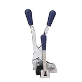 3 in 1, Racking -Werkzeug Stahlspanner Versiegelungsschneiderschnürung Tool Anbringen NG Schneidspanner Handbuchbindung für 2~5 8 Zoll PP -Gurtschnellschneider Handbuch Bindungsverpackung