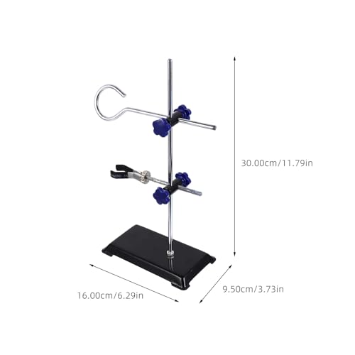 Support de laboratoire en fer robuste 30 cm pour plateforme stable de précision