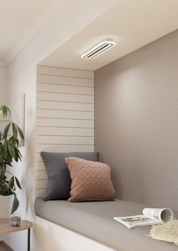 Eglo LED Ceiling Light Fixture Macchioni, Ceiling lamp with renote Control, Kitchen and Office Lighting - Image 4