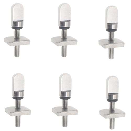 OZXNO 6pcs Fin Screw for Paddle Board Stainless Steel Surfboard Fin Screws Paddleboard Fin Screw Replacement for Surfboard Surf Longboard Paddleboard and SUP