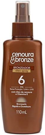 Cenoura e Bronze Óleo Bronzeador Spray Fps6
