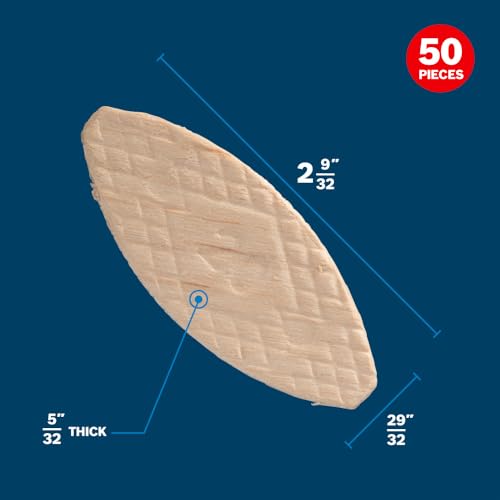 Image of Bosch GFF120 50 Pc. #20 Joining Biscuits