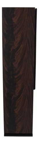 Image of Rockville Lux 654 Dark Wood Dual 6.5 inch 4-Ohm Home Audio Tower Speaker, Pair