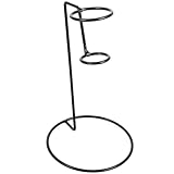 Homoyoyo Soporte de Hierro para Conos de Helado Forma de Cono Estante para Servir Aperitivos y Patatas Fritas Resistente y Apto para Uso Alimentario Adecuado para Snacks y Reuniones