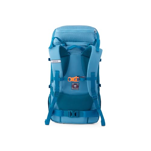 Image of American Tourister Yeti Plus | 50 Ltrs | 1 Compartments | Bottle Pocket | Ergonomic Padded Back Panel & Shoulder Straps | Rucksack | 1 Year International Warranty | Icy Blue