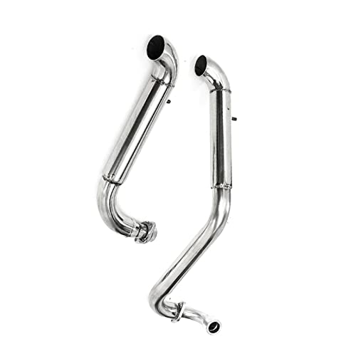 Tuyau d'échappement pour Yamaha Virago 535 XV535 ligne complète chrome