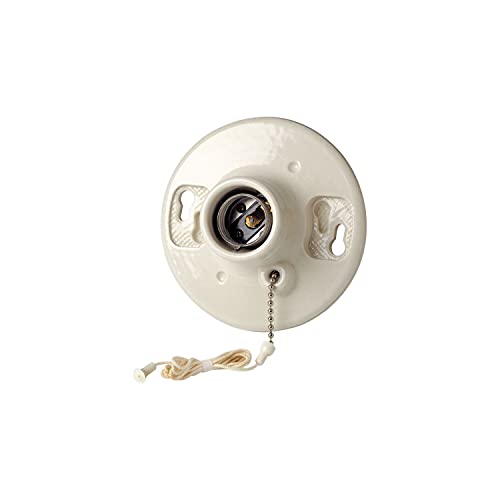 Adaptateur Leviton B01-29816 en porcelaine véritable robuste 00 C