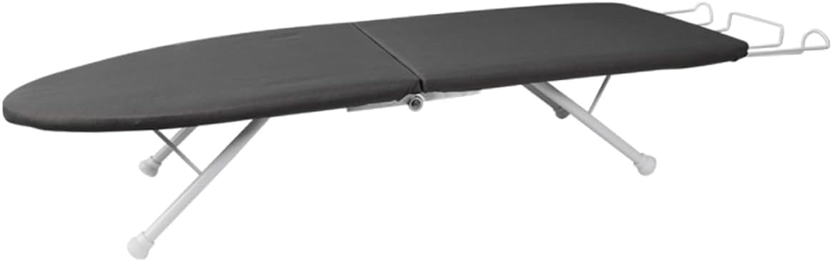 ABOOFAN Mini Foldable Tabletop Ironing Board with Padded Surface Compact Household Ironing Rack for Small Spaces Portable and Lightweight for Home Use
