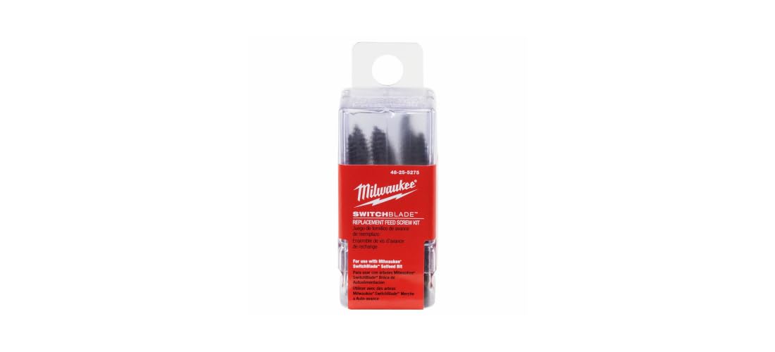 Milwaukee Switchblade replacement Self-Feed Tips-4PK SELF-FEED SCREW TIPS