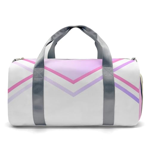 Personalized Custom Cheer Pink Cheerleader Travel Duffel Bag Large Capacity Multifunctional Sports Daypack with Name2