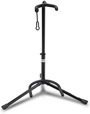 Bsx 518050 klasyczny stojak na gitarę akustyczną i elektroniczną - czarny