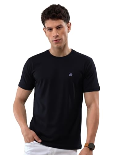 Image of Lux Nitro Men's Premium Half Sleeve Cotton T-Shirt | Round Neck | Regular Fit Casual Solid Tee