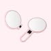 15X 1X Double Sided Magnifying Makeup Mirror,High Definition Magnified Makeup Mirror for Home Travel