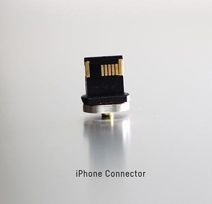 REDDOTMOBILE Genuine Detachable Magnetic Charger Lightning USB/Apple iPhone iPad Connector for Lightning USB Connector ONLY (NO Cable)