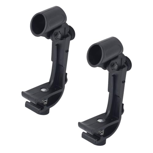 BESPORTBLE 2pcs Adjustable Shockproof Drum Microphone Clips Microphone Stand Holders for Close Recording Durable and Practical Design Easy Installation for Drummers and Musicians