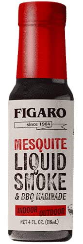 Crystal Louisiana's Mesquite Liquid Smoke & BBQ Marinade, 4 Ounce,