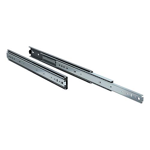 TCH Hardware 22 Inch Heavy Duty 250 lb Steel Drawer Slides - 3/4