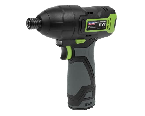Sealey 10.8V 2Ah SV10.8 Series 1/4" Hex Drive Cordless Impact Driver Kit CP108VCID 2 Sealey 10.8V 2Ah SV10.8 Series 1/4" Hex Drive Cordless Impact Driver Kit CP108VCID - Image 2