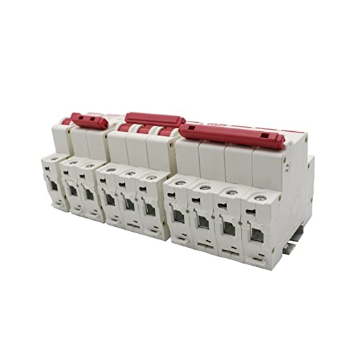 Disyuntor Solar CC interruptor magnetotérmico fotovoltaico 4 polos 25A 5