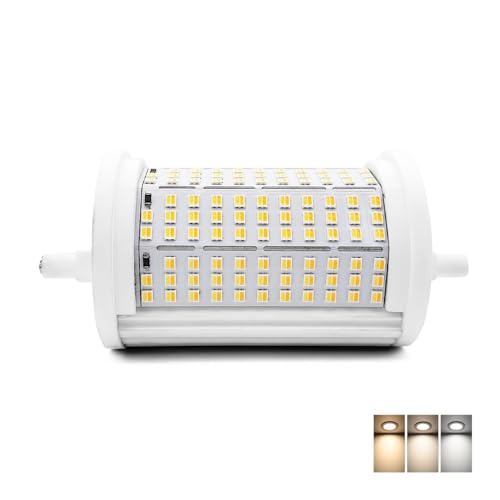 Bombilla LED R7s 118mm ideal para iluminar por completo un almacén o garaje de forma clara