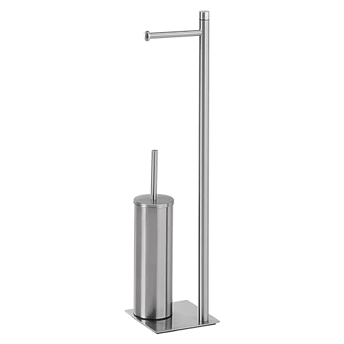 Brosse WC et porte rouleau GEDY Séoul, pour éviter de percer le mur
