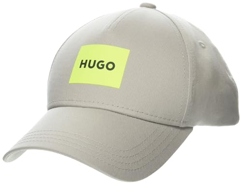 Image of Hugo Men's Square Logo Cotton Cap