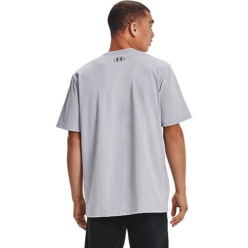 Image of Under Armour Men's Ua ABC Camo Boxed Logo Short Sleeve Short Sleeve Chart
