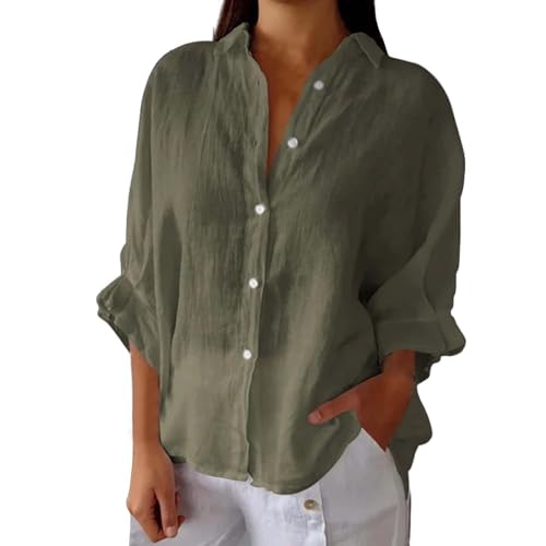 Women's Tops Cotton and Linen Tie Back Design Shirt Blouse Top Summer Baggy Shirts Casual Blouse Ladies Going out Basic T Shirts E 126