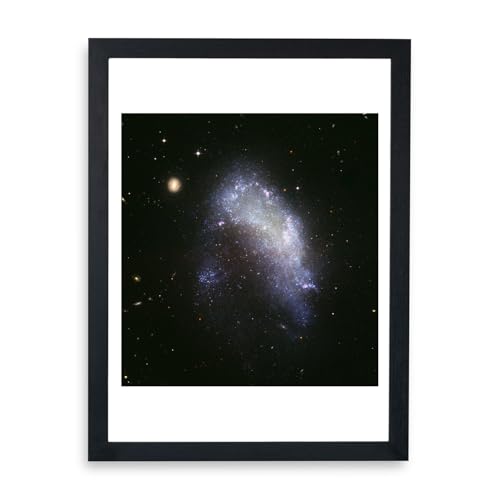 Télescope Hubble galaxie irrégulière NGC 1427A petite photo encadrée