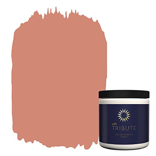 KILZ TRIBUTE Paint & Primer, Interior, Color Sample, Baked Terra Cotta