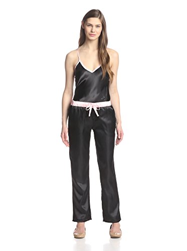Bottoms Out Women's Satin Cami Pajama Set