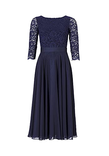 Swing Damen Abendkleid Marine 34