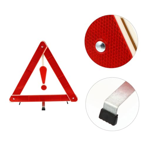 Triangle de signalisation camion lot de 3 kit securite routiere pliable