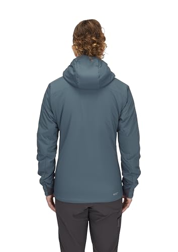 Rab Women's Xenair Alpine Light Hooded Insulated Jacket for Hiking & Mountaineering - Orion Blue - Small4
