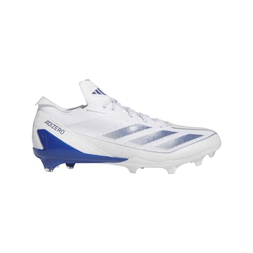 Image of adidas Mens Adizero Electric Football Sneakers Shoes - White