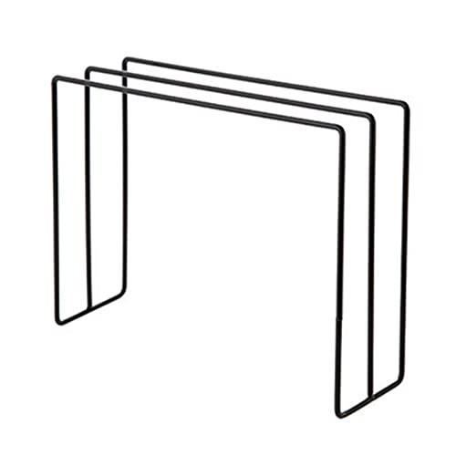 Standing Iron Dishcloth Hanger, 3 Rows Dish Rag Storage Hanger Kitchen Countertop Hand Towel Drying Rack for Bathroom Sink Kitchen(black)
