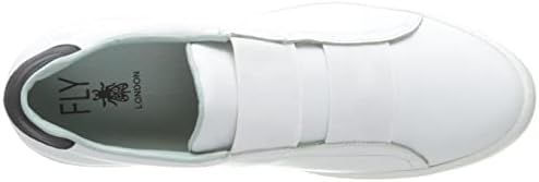 Fly London Women's Sneaker, White, 11.5 | Image 2