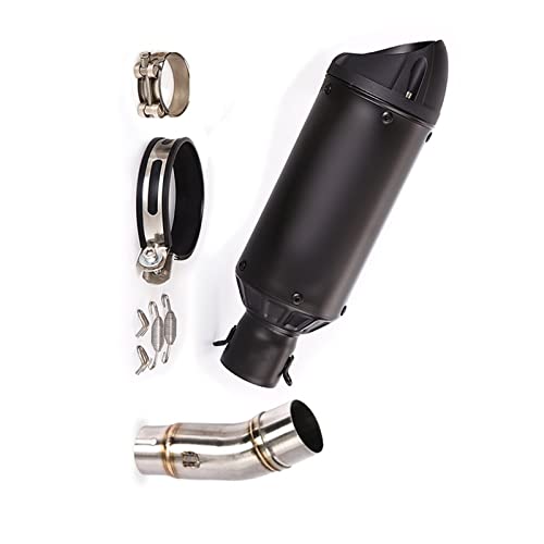 Silencieux d'échappement 51mm avec tube de raccord pour Kawasaki Ninja 400 et Z400