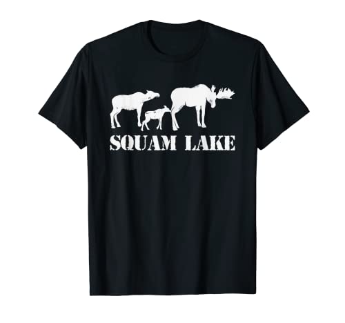 Lagos de New Hampshire | Familia NH Squam Lake Moose Camiseta