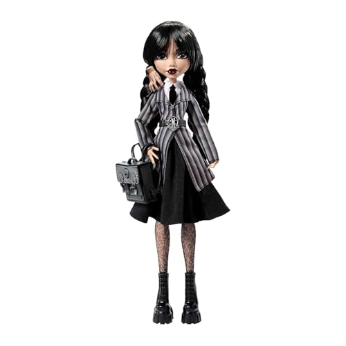 Monster High HXJ04 Wednesday Doll And Accessories, Wednesday Addams Collectible In Nevermore Academy Uniform thumb #3