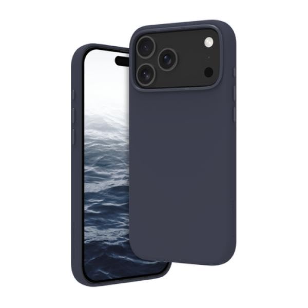 dbramante1928 Roskilde Icon - Coque arrière pour téléphone Portable - Compatible avec MagSafe - Plastique recyclé - Eau Profonde