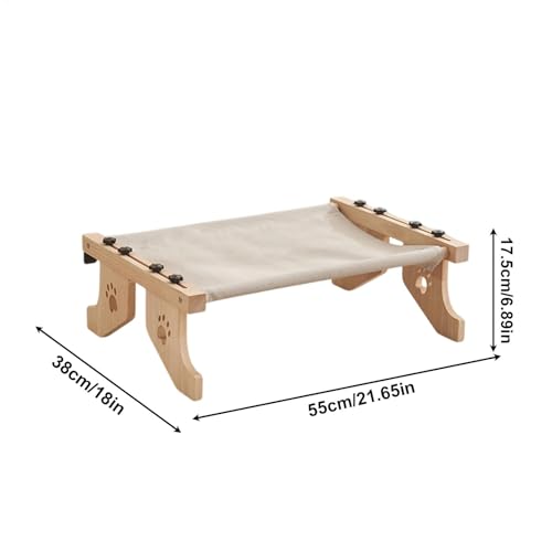 Cama hamaca para gatos grandes con ventosas resistentes 3