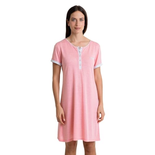 MASSANA camisón de mujer con tapeta L247252 - color: ROSA talla: XL
